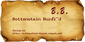 Bottenstein Buzád névjegykártya