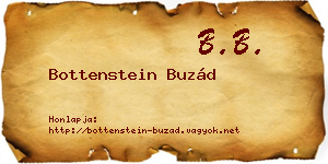 Bottenstein Buzád névjegykártya