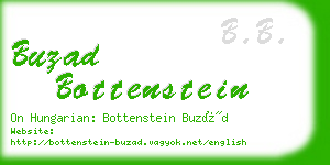 buzad bottenstein business card